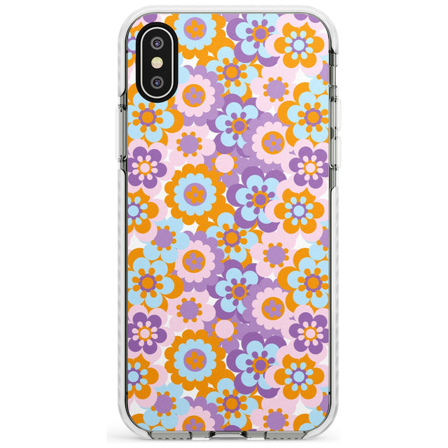 Flower Power Pattern Impact Phone Case for iPhone X XS Max XR