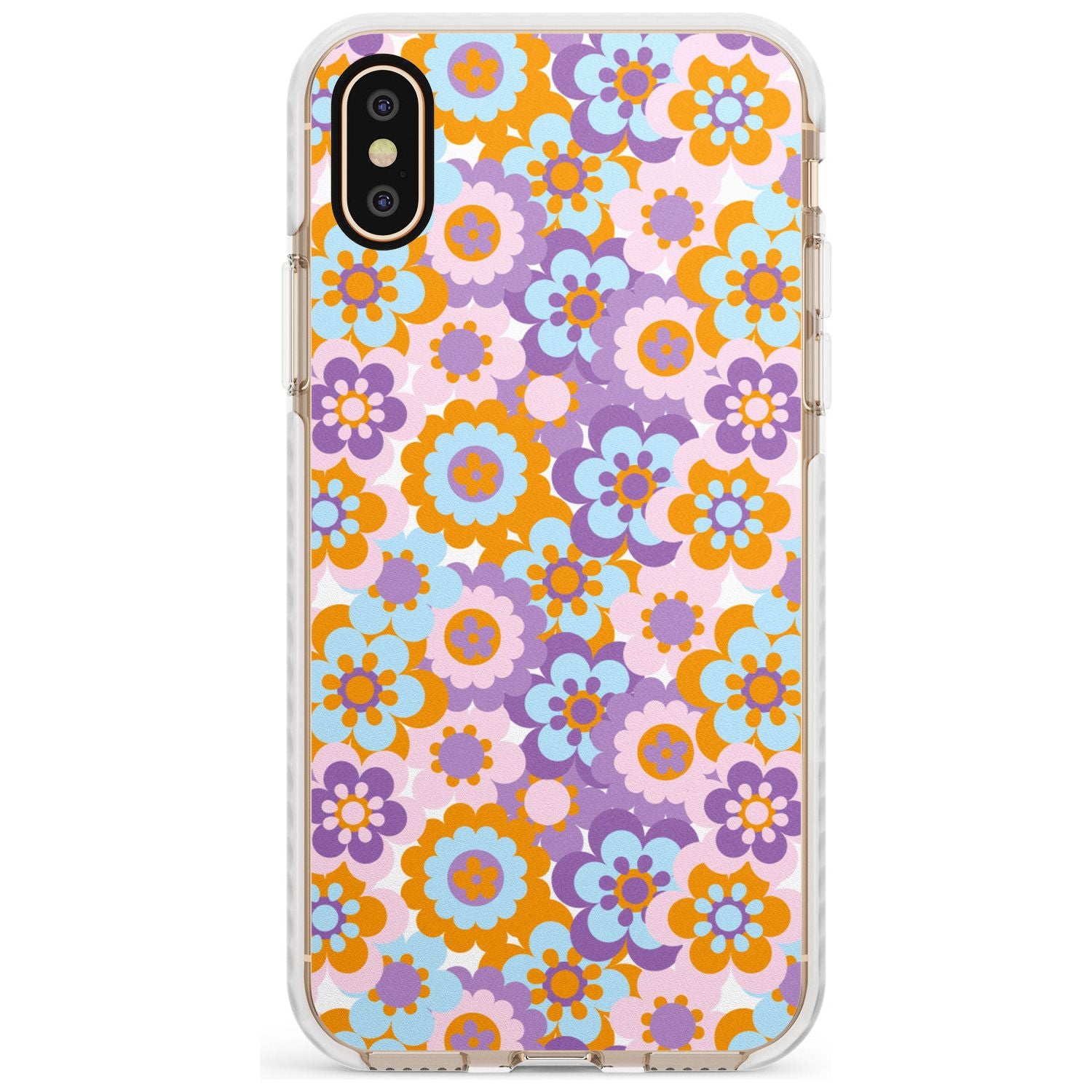 Flower Power Pattern Impact Phone Case for iPhone X XS Max XR