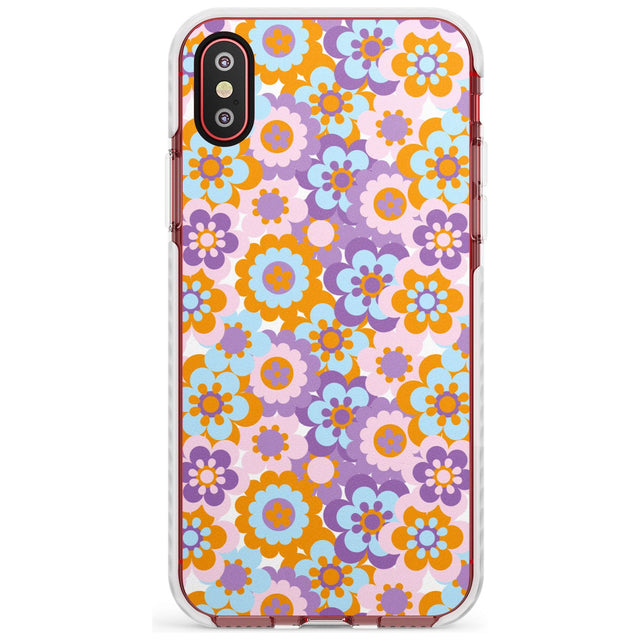 Flower Power Pattern Impact Phone Case for iPhone X XS Max XR