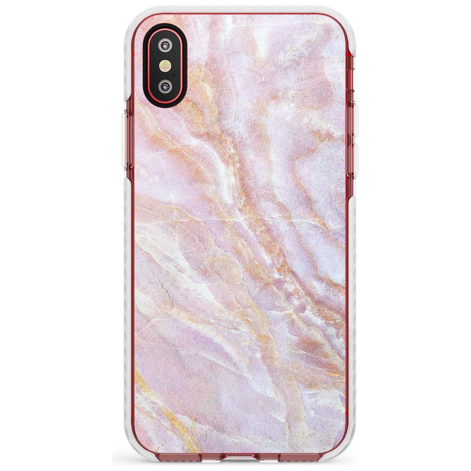 Soft Pink & Yellow Onyx Marble Texture Slim TPU Phone Case Warehouse X XS Max XR