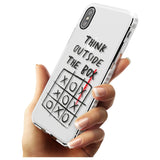 "Think Outside the Box" Impact Phone Case for iPhone X XS Max XR