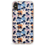 Summer Palm Trees (Clear) Slim TPU Phone Case Warehouse X XS Max XR