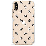 Tiny Panda Pattern Slim TPU Phone Case Warehouse X XS Max XR