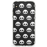 Panda Face Pattern Slim TPU Phone Case Warehouse X XS Max XR