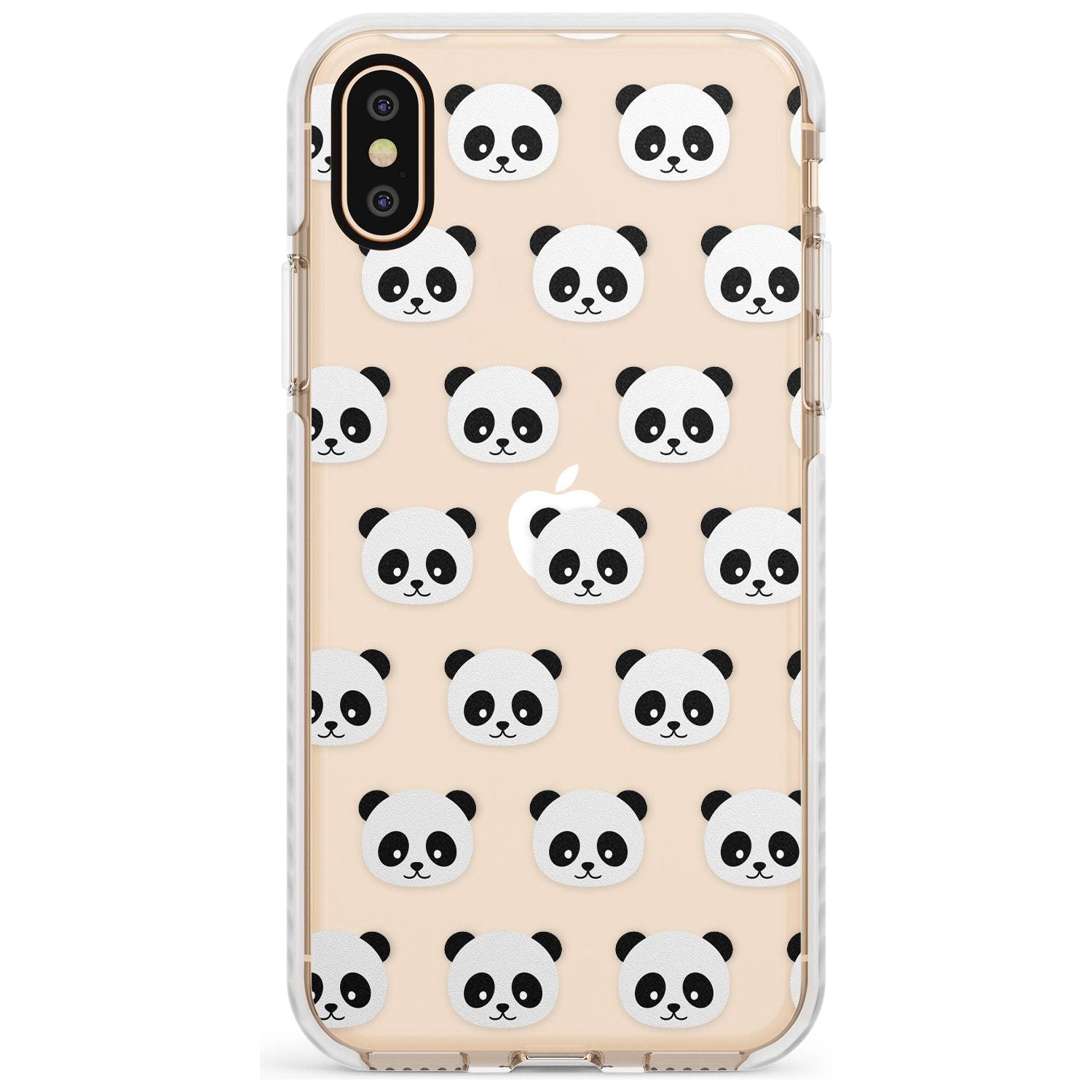Panda Face Pattern Slim TPU Phone Case Warehouse X XS Max XR
