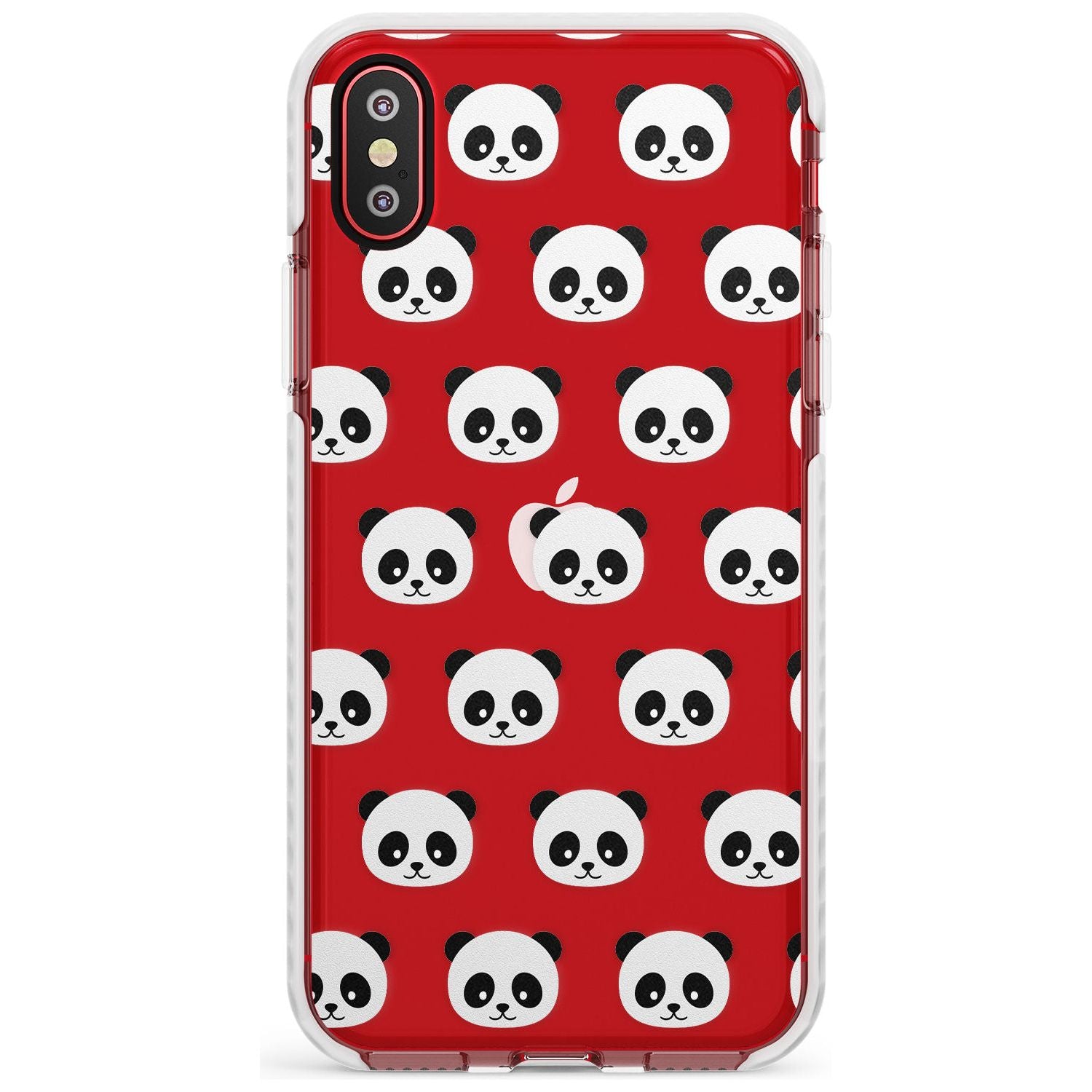 Panda Face Pattern Slim TPU Phone Case Warehouse X XS Max XR