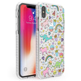 Cute Pattern Phone Case iPhone X / iPhone XS / Impact Case,iPhone XR / Impact Case,iPhone XS MAX / Impact Case Blanc Space