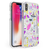 Black Magic Pattern Phone Case iPhone X / iPhone XS / Impact Case,iPhone XR / Impact Case,iPhone XS MAX / Impact Case Blanc Space