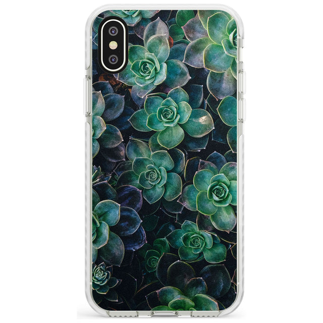 Succulents - Real Botanical Photographs Impact Phone Case for iPhone X XS Max XR