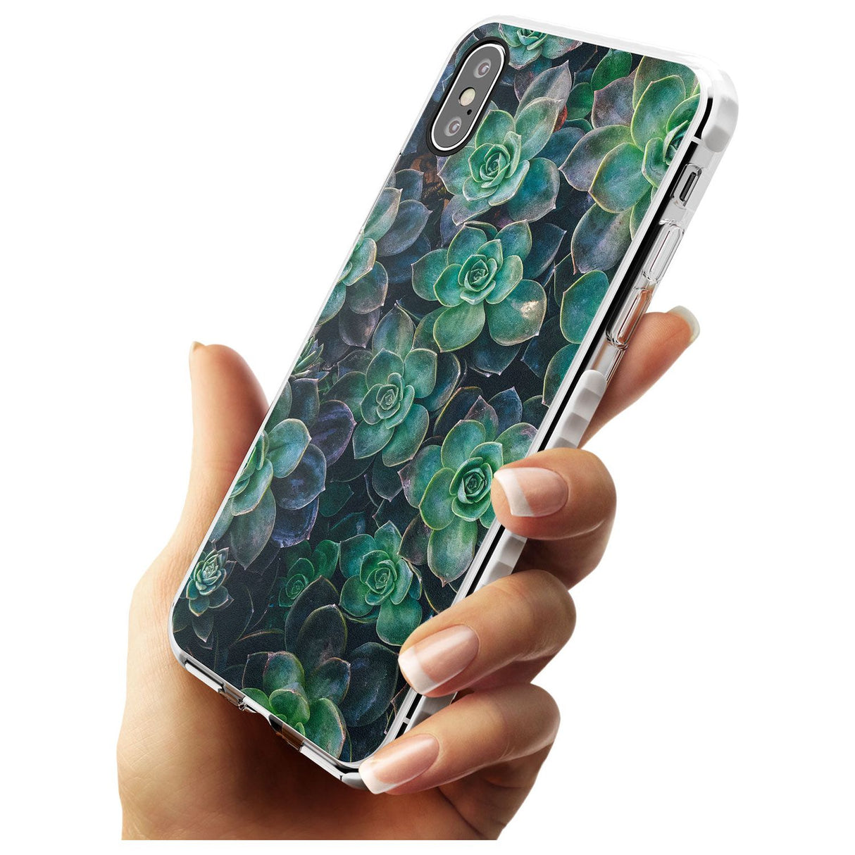 Succulents - Real Botanical Photographs Impact Phone Case for iPhone X XS Max XR