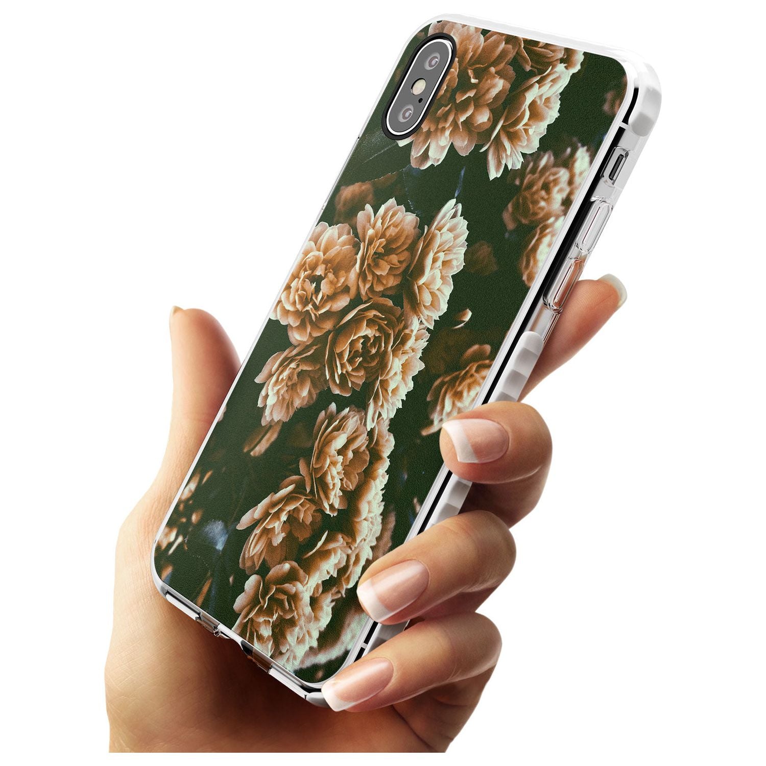 White Peonies - Real Floral Photographs Impact Phone Case for iPhone X XS Max XR