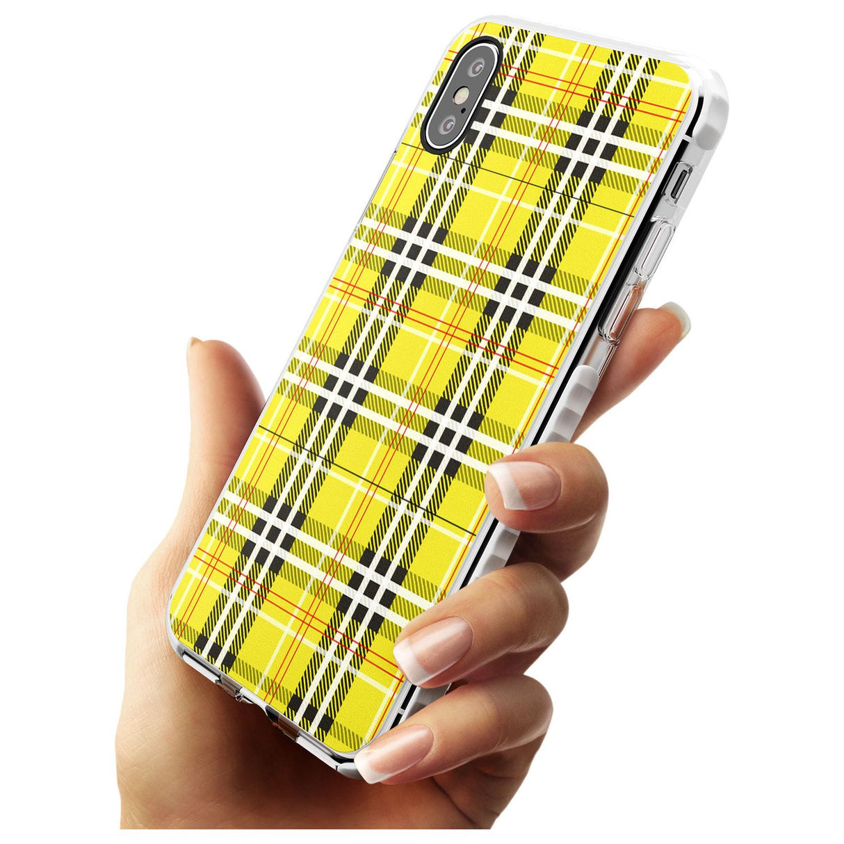 Yellow Plaid iPhone Case   Phone Case - Case Warehouse