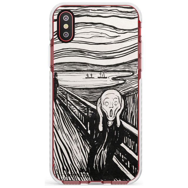The Scream Impact Phone Case for iPhone X XS Max XR