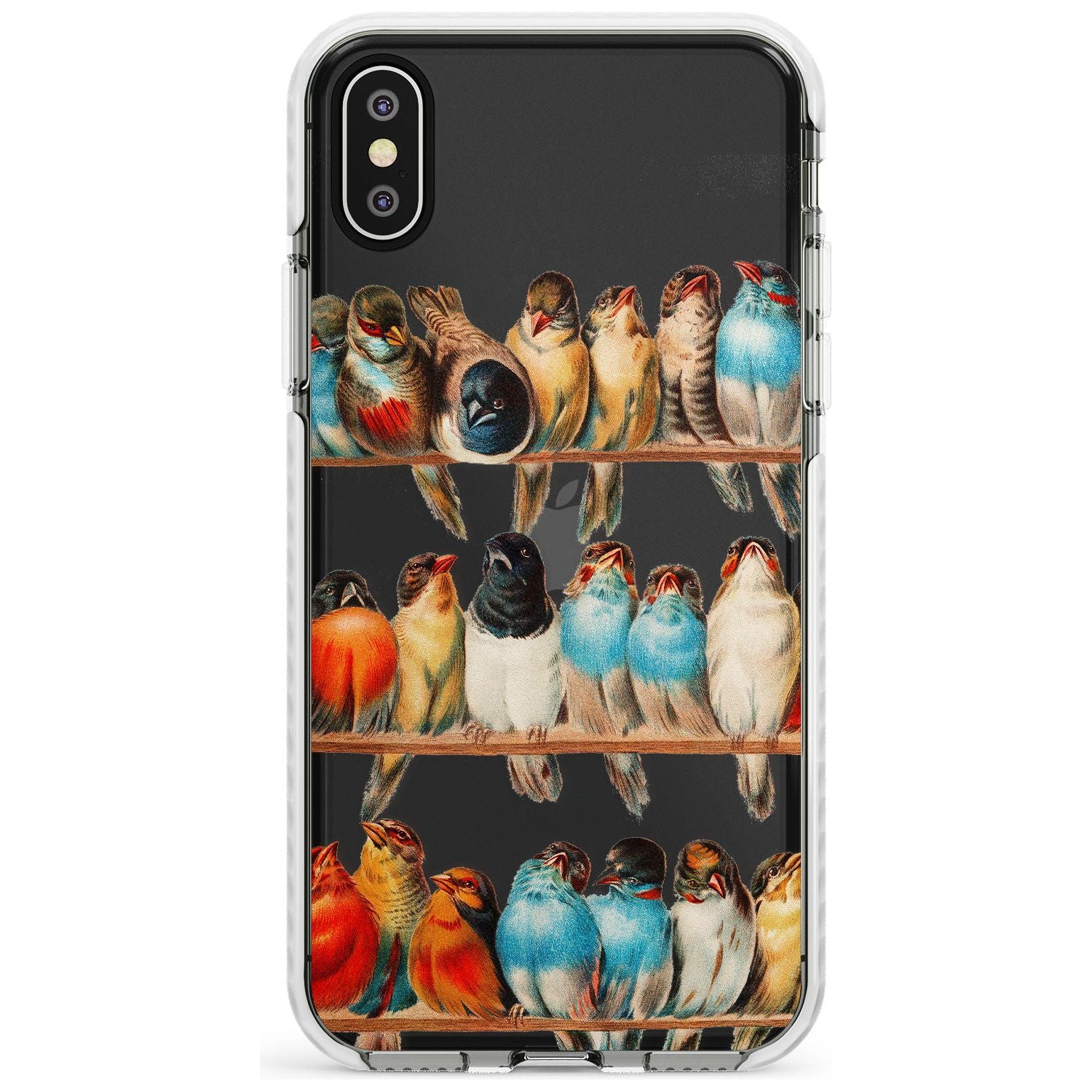 A Perch of Birds Impact Phone Case for iPhone X XS Max XR