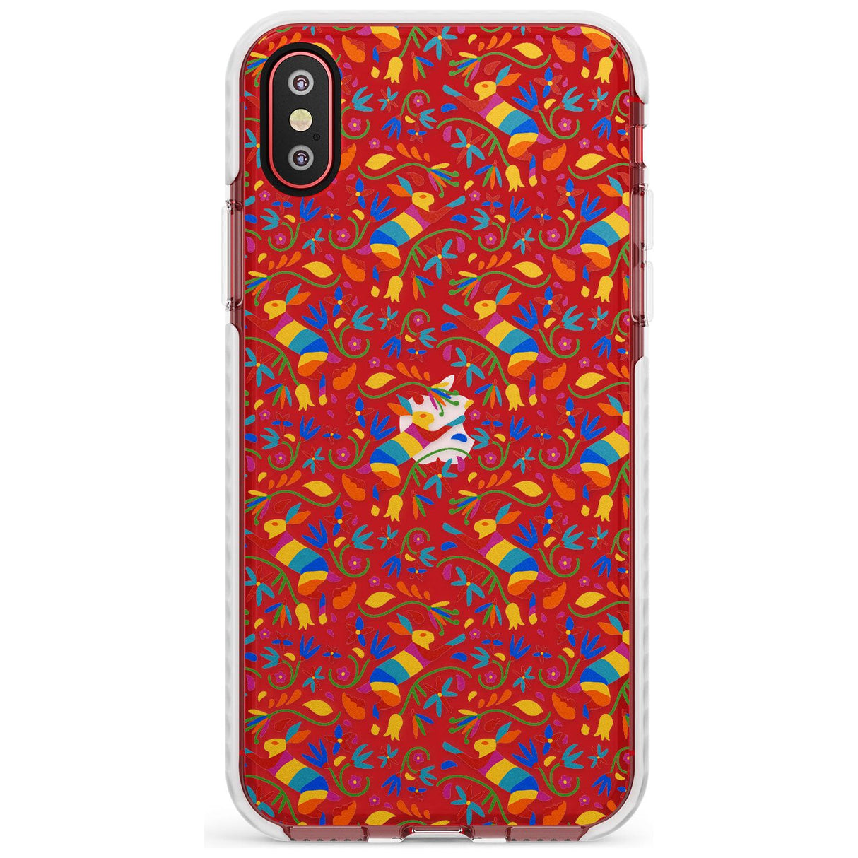 Floral Rabbit Pattern in Rainbow Slim TPU Phone Case Warehouse X XS Max XR