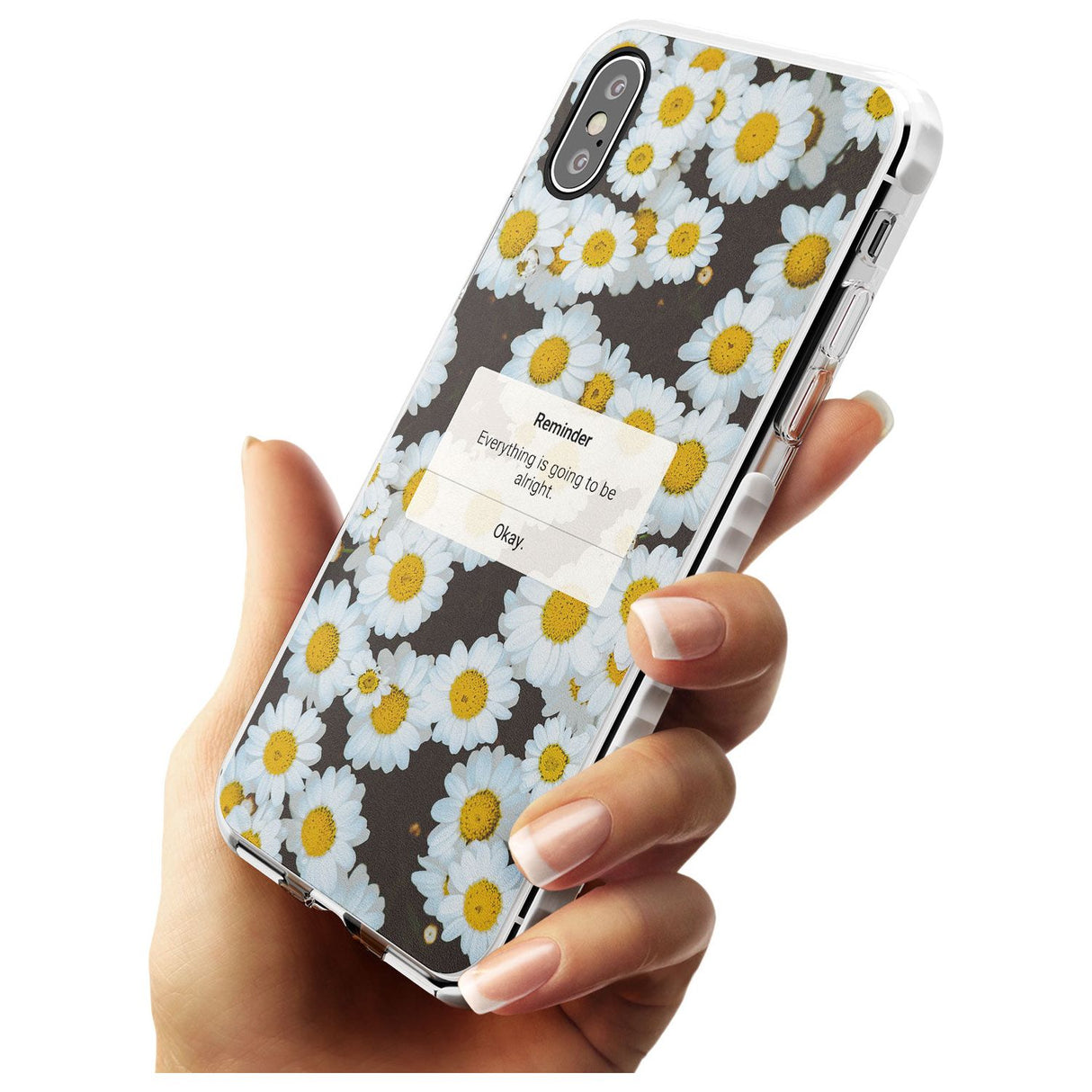 "Everything will be alright" iPhone Reminder Slim TPU Phone Case Warehouse X XS Max XR
