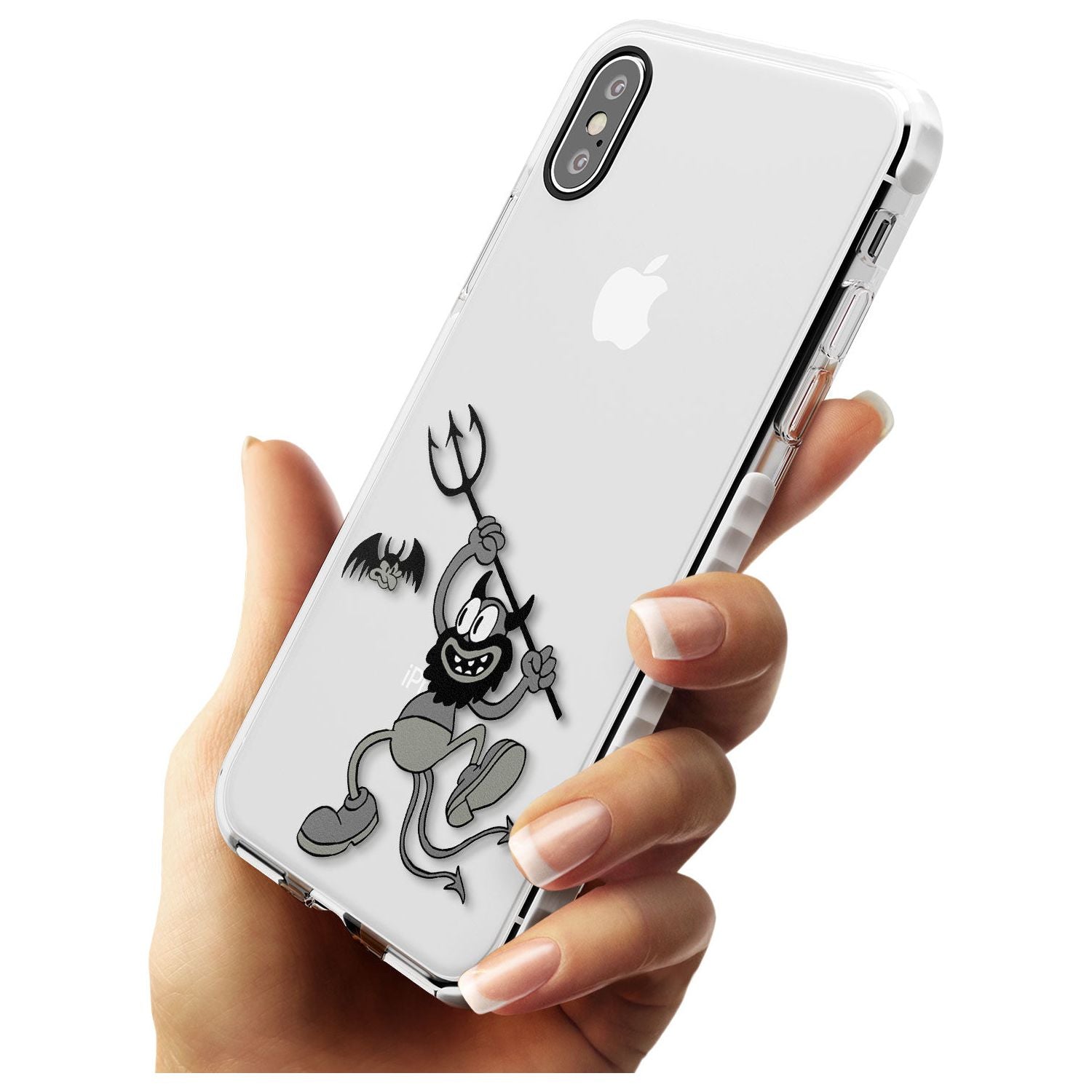 Dancing Devil Impact Phone Case for iPhone X XS Max XR