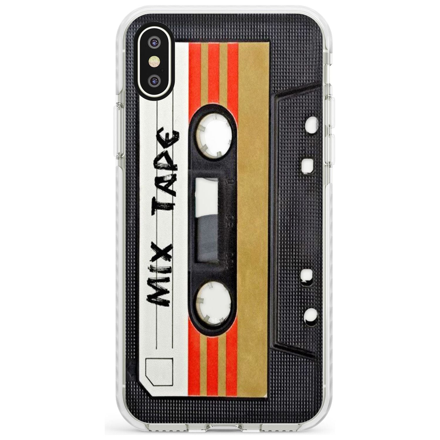 Retro Mix Tape iPhone Case  Impact Case Phone Case - Case Warehouse