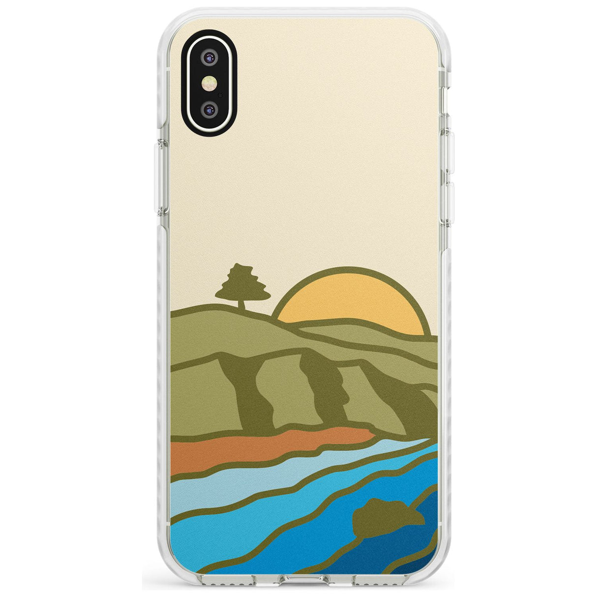 North Sunset Slim TPU Phone Case Warehouse X XS Max XR