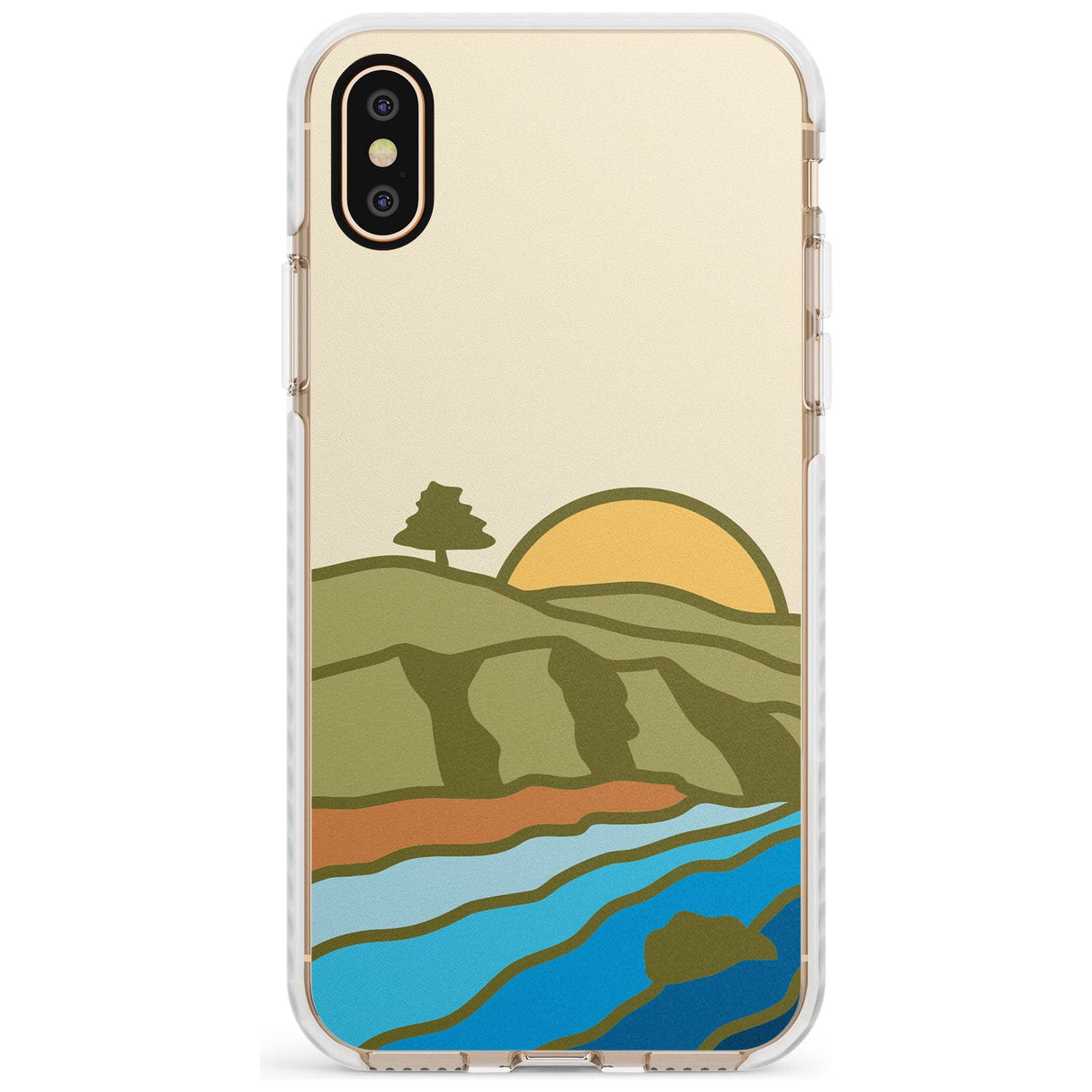 North Sunset Slim TPU Phone Case Warehouse X XS Max XR