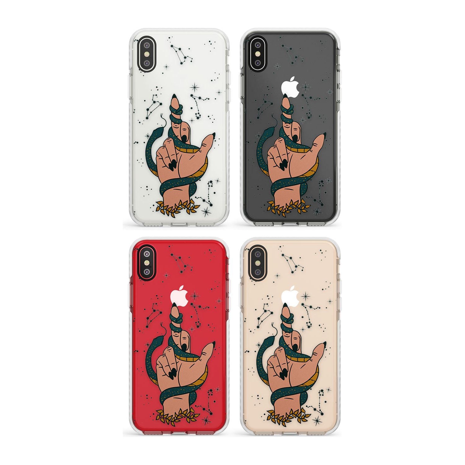Snakes, Stars and Cynicism Phone Case for iPhone X XS Max XR
