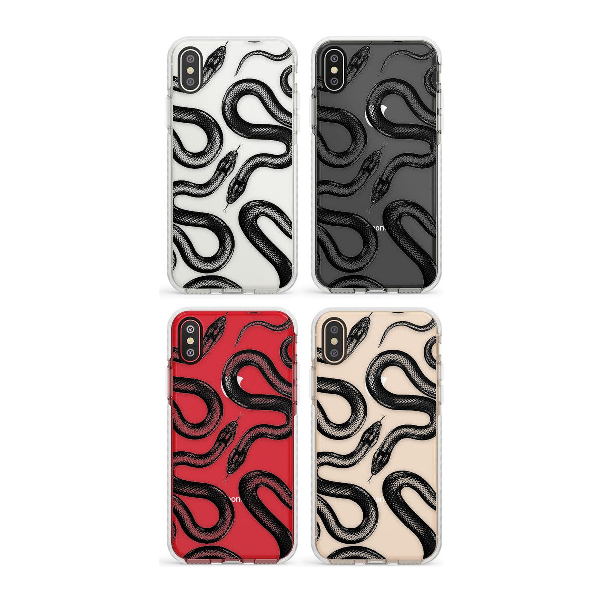 Snakes Phone Case for iPhone X XS Max XR