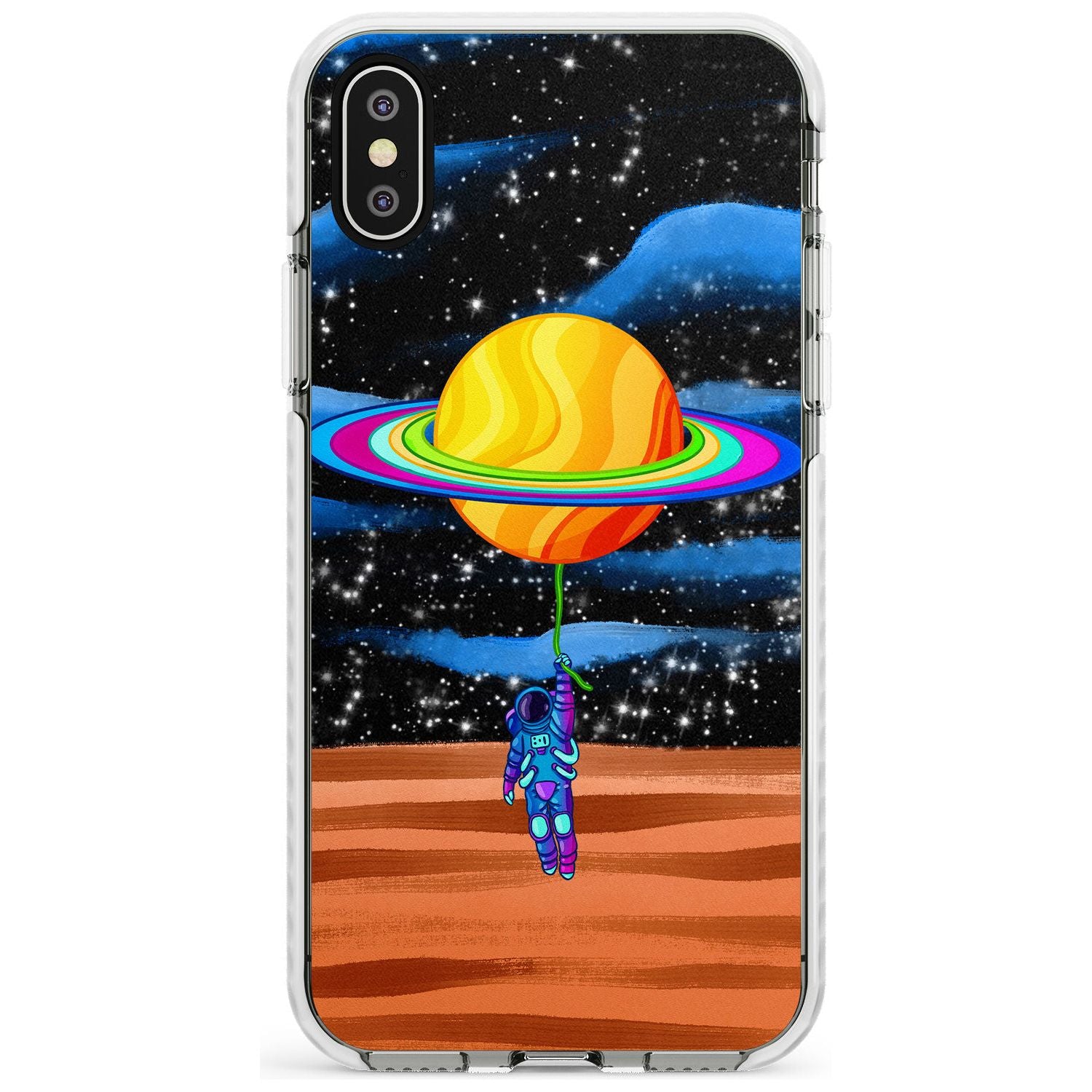 World On Helium Impact Phone Case for iPhone X XS Max XR