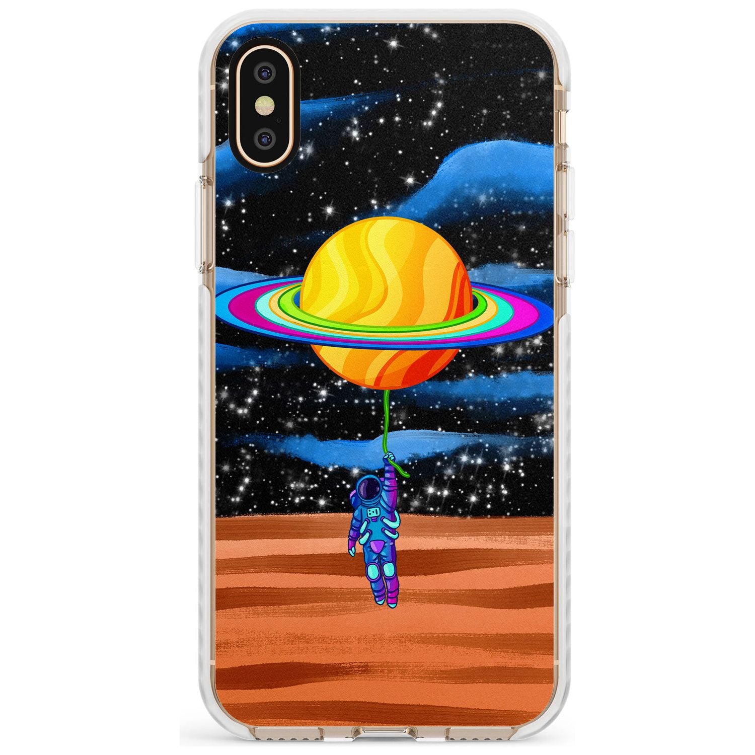 World On Helium Impact Phone Case for iPhone X XS Max XR