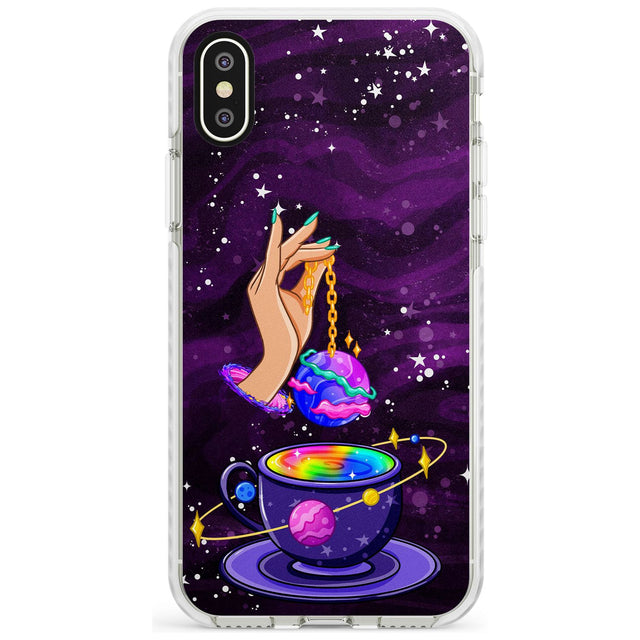 Space Tea Impact Phone Case for iPhone X XS Max XR