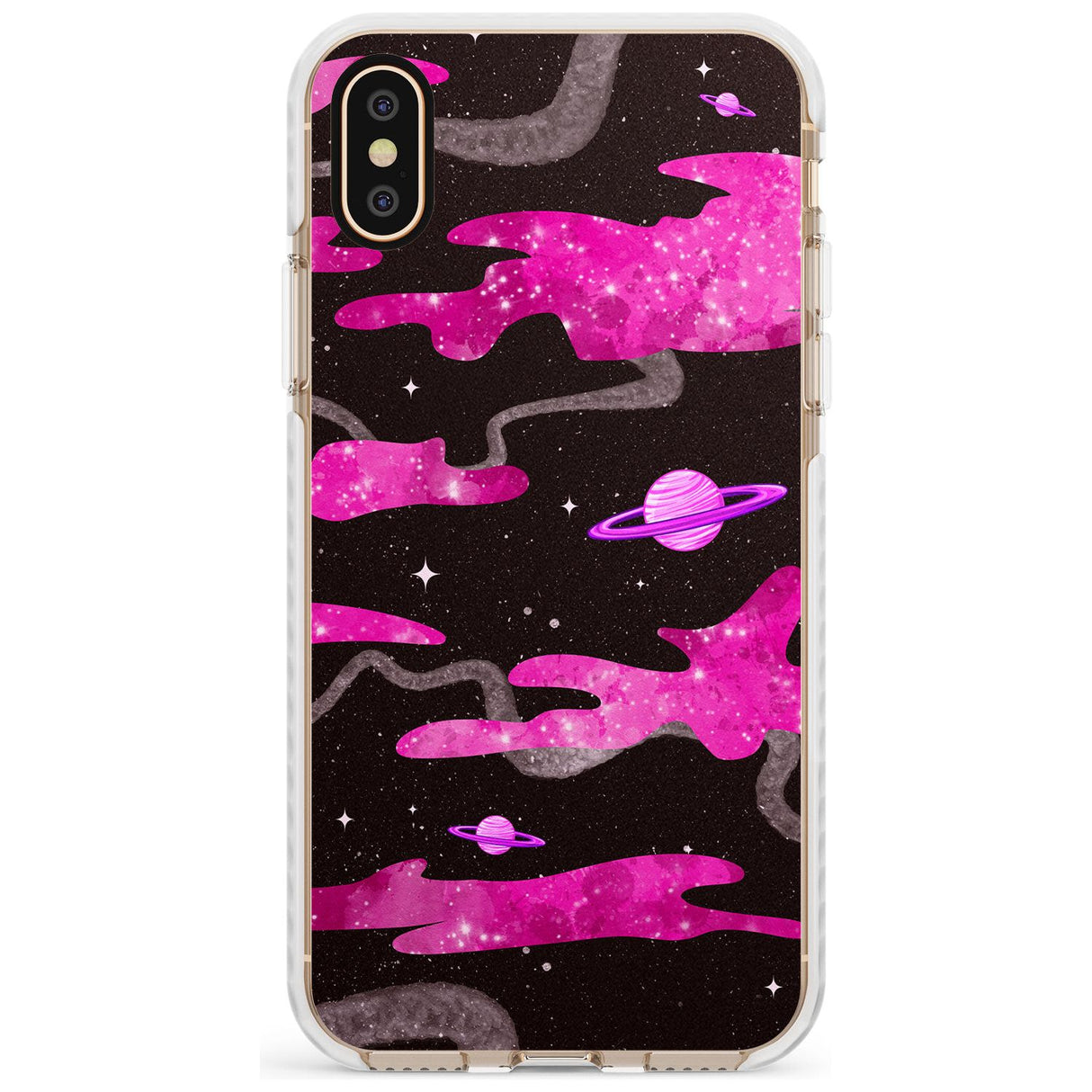 Pink Pattern Impact Phone Case for iPhone X XS Max XR