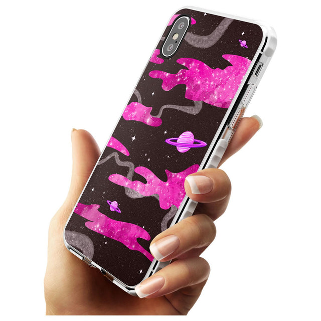Pink Pattern Impact Phone Case for iPhone X XS Max XR