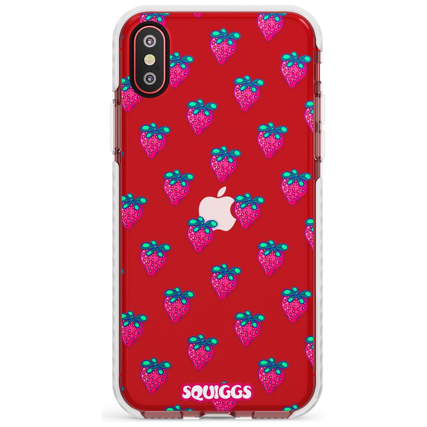 Strawberry Patch Slim TPU Phone Case Warehouse X XS Max XR