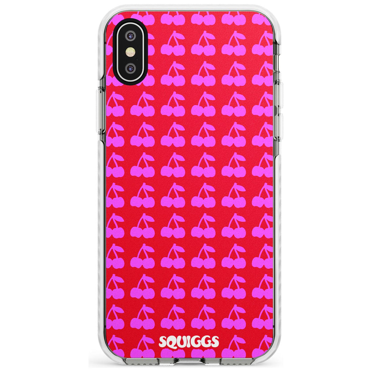 Red Cherries Slim TPU Phone Case Warehouse X XS Max XR