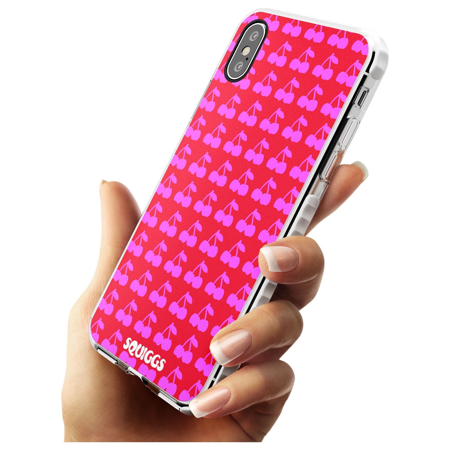 Red Cherries Slim TPU Phone Case Warehouse X XS Max XR
