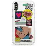 Retro Sticker Mix Slim TPU Phone Case Warehouse X XS Max XR