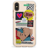 Retro Sticker Mix Slim TPU Phone Case Warehouse X XS Max XR