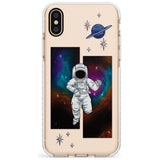 ESCAPE THE NEBULA Slim TPU Phone Blanc Space X XS Max XR