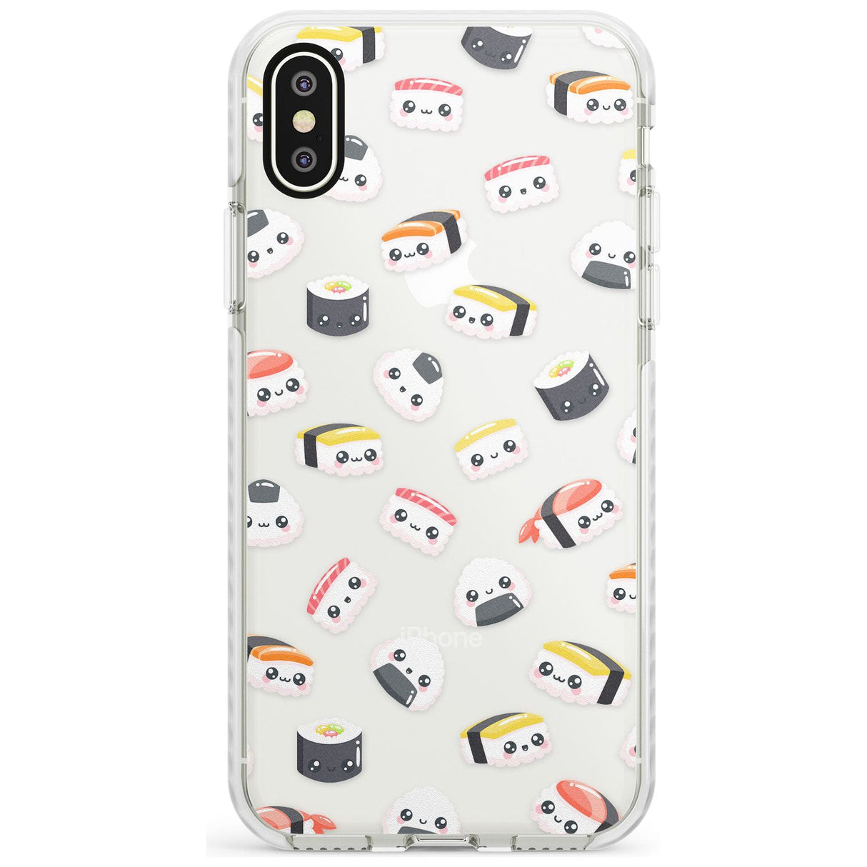 Kawaii Sushi & Rice iPhone Case  Impact Case Phone Case - Case Warehouse