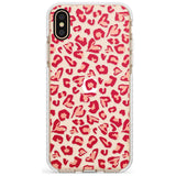 Heart Leopard Print Slim TPU Phone Case Warehouse X XS Max XR