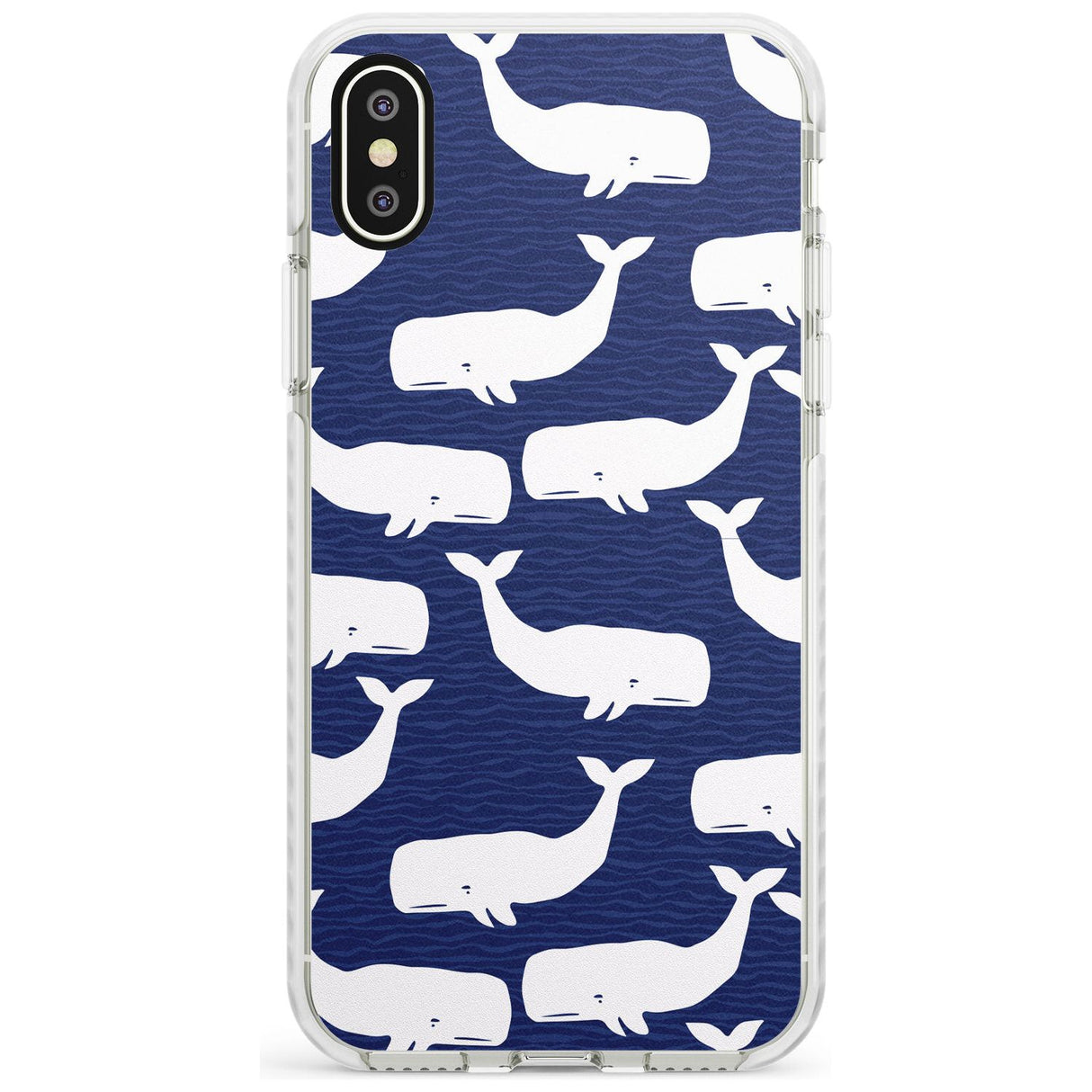 Cute Whales  Slim TPU Phone Case Warehouse X XS Max XR