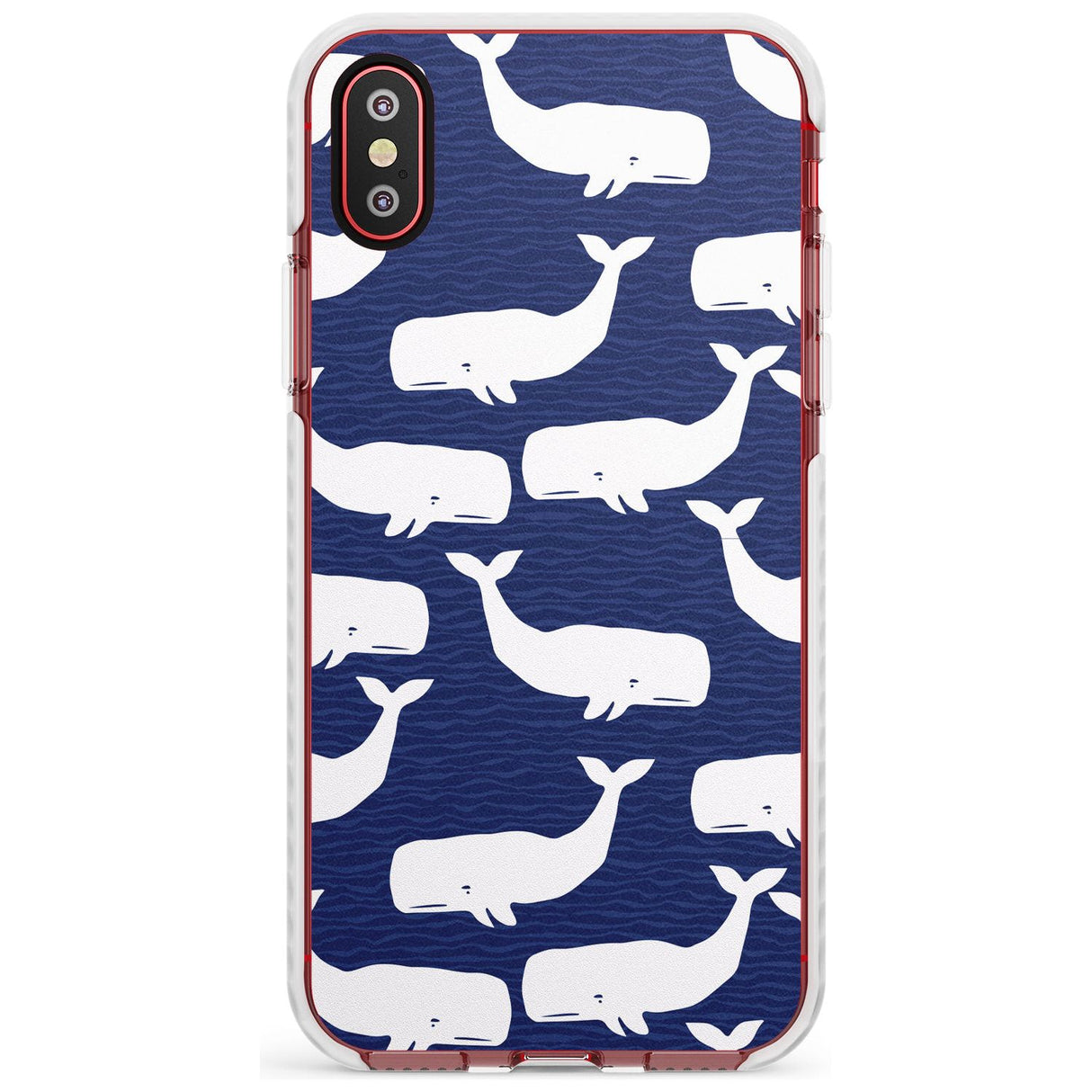 Cute Whales  Slim TPU Phone Case Warehouse X XS Max XR