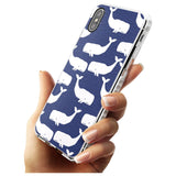 Cute Whales  Slim TPU Phone Case Warehouse X XS Max XR