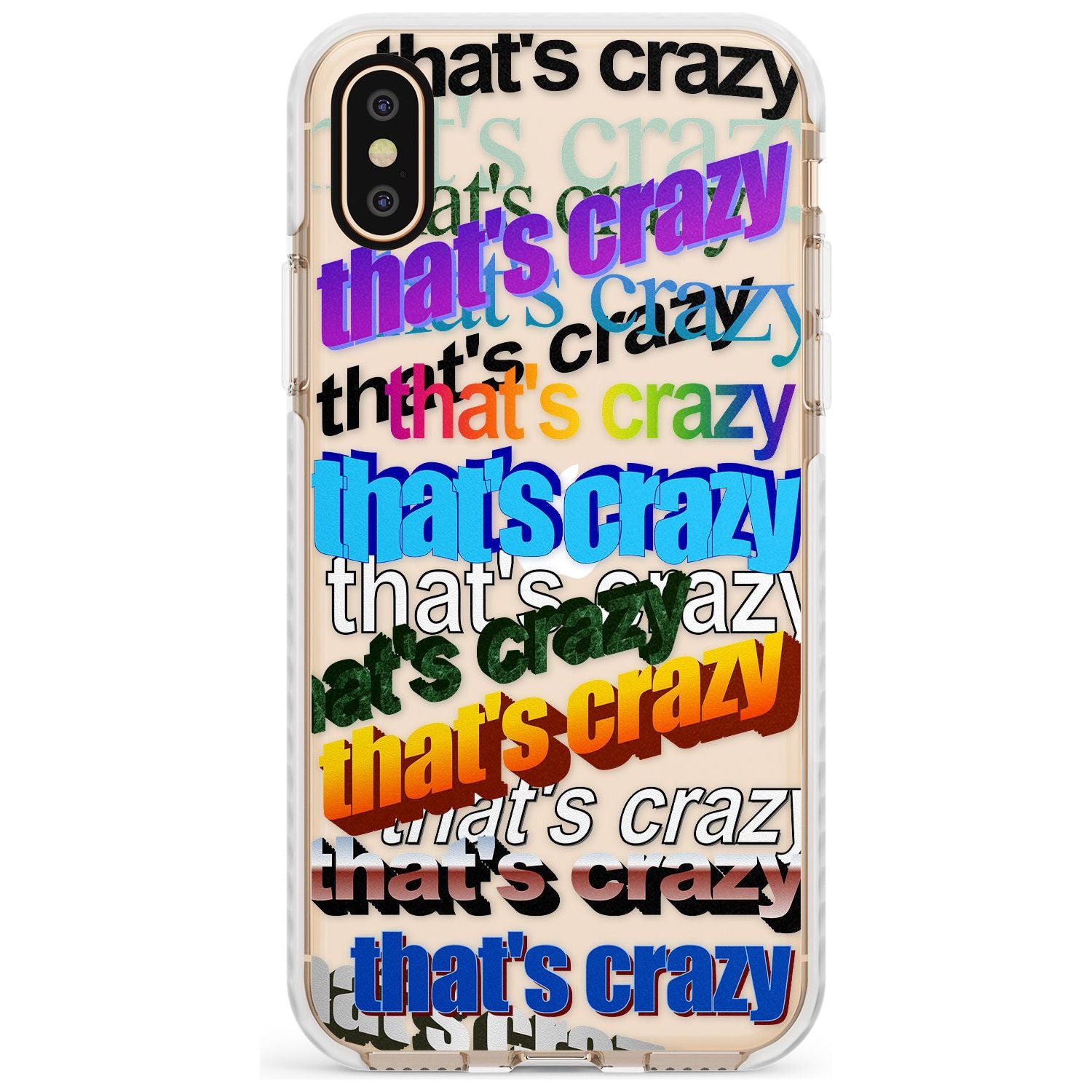 That's Crazy Slim TPU Phone Case Warehouse X XS Max XR