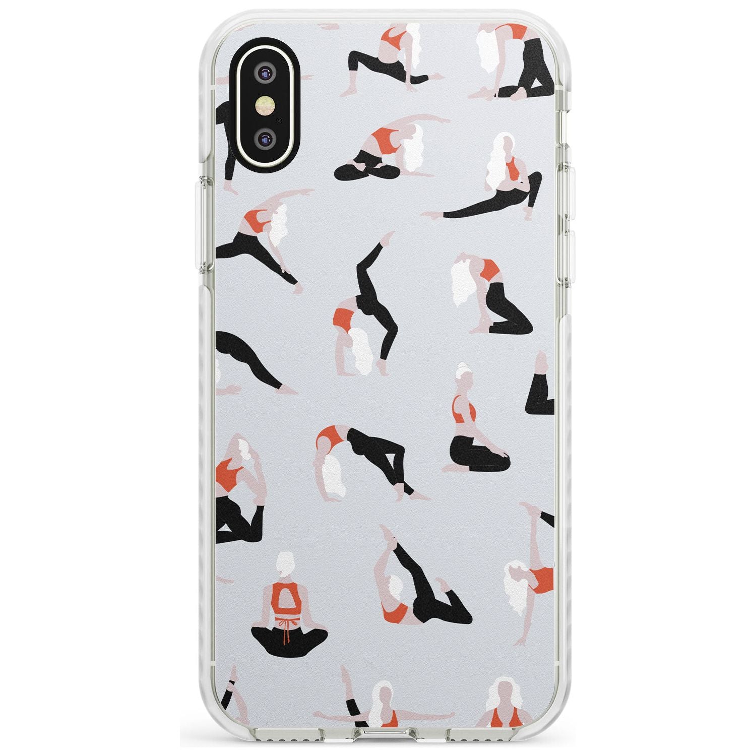 Yoga Poses Slim TPU Phone Case Warehouse X XS Max XR