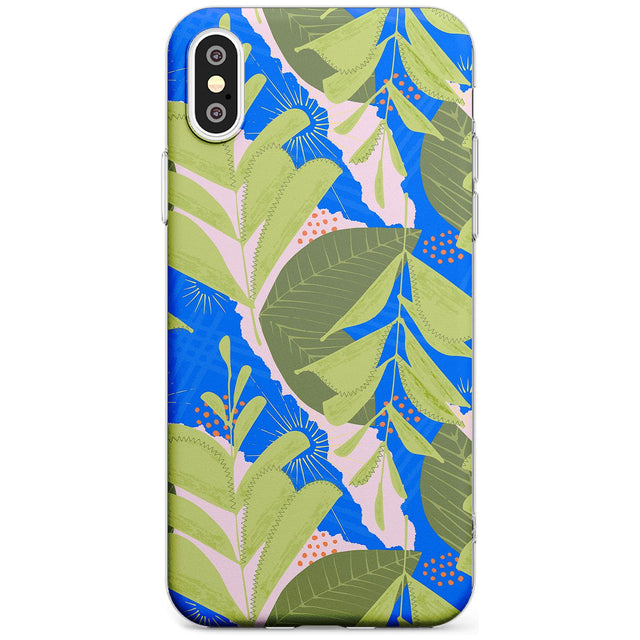 Fern Leaves Abstract Pattern iPhone Case  Slim Case Phone Case - Case Warehouse