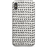 Hand Drawn Lines Pattern Slim TPU Phone Case Warehouse X XS Max XR