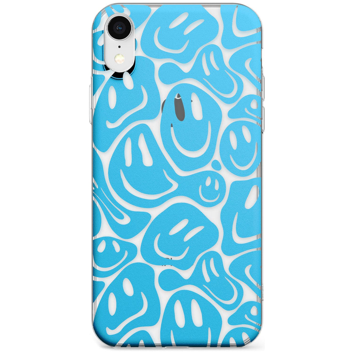 Blue Acid Faces Phone Case for iPhone X XS Max XR