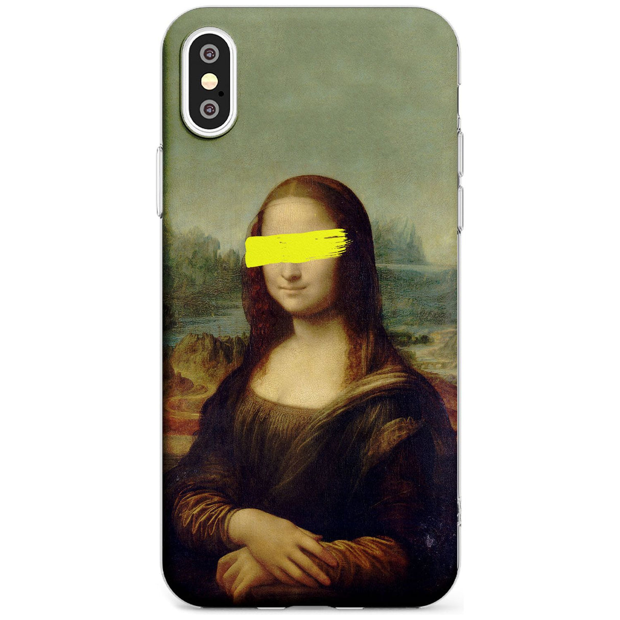 VANDALED MONA LISA Black Impact Phone Case for iPhone X XS Max XR