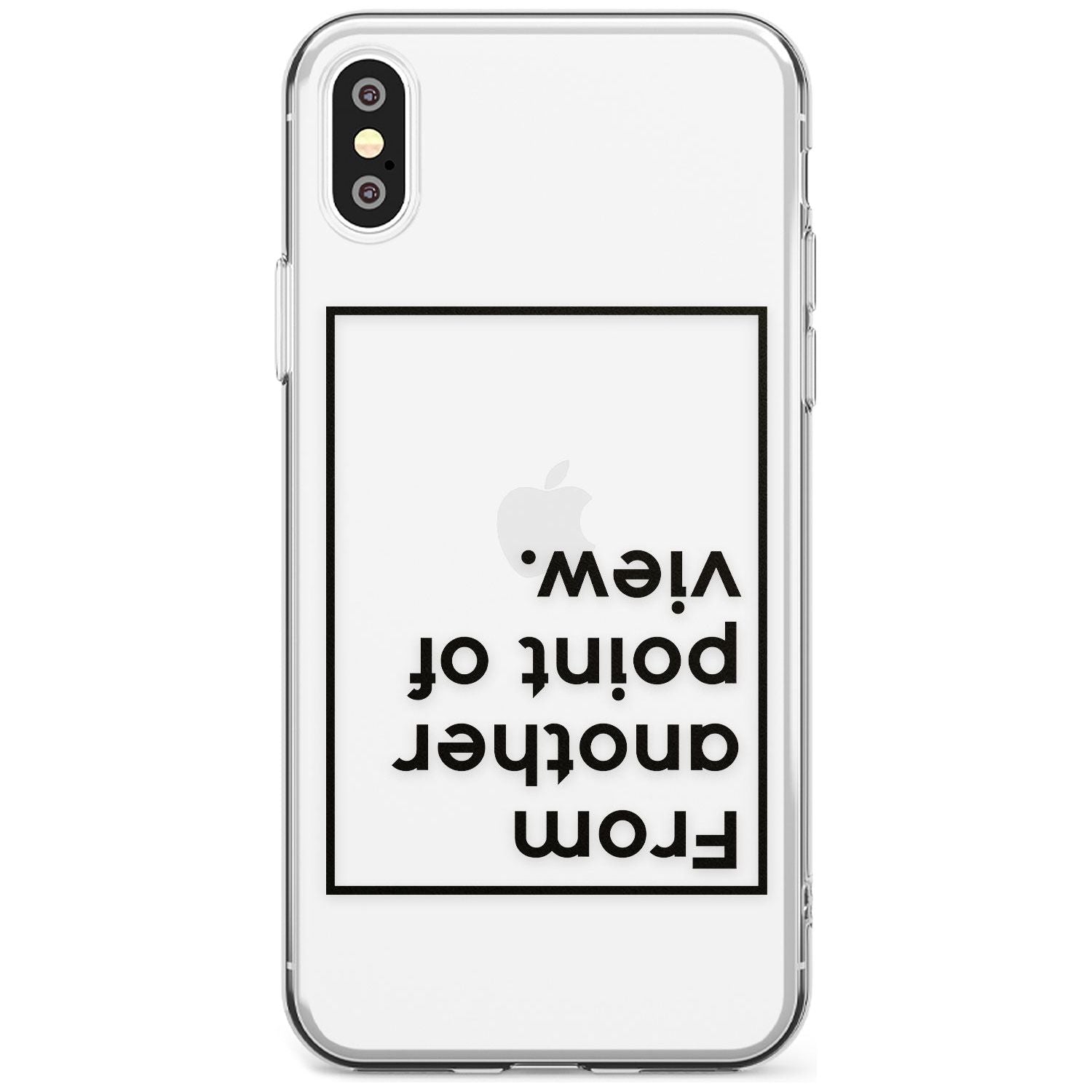 Another Point of View Black Impact Phone Case for iPhone X XS Max XR