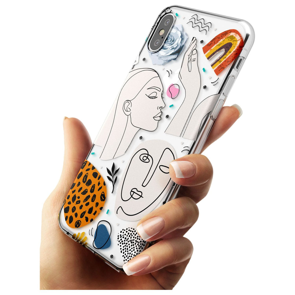 The Scrapbook Freak Black Impact Phone Case for iPhone X XS Max XR